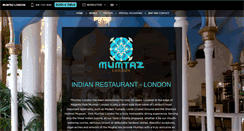 Desktop Screenshot of mumtaz-london.co.uk